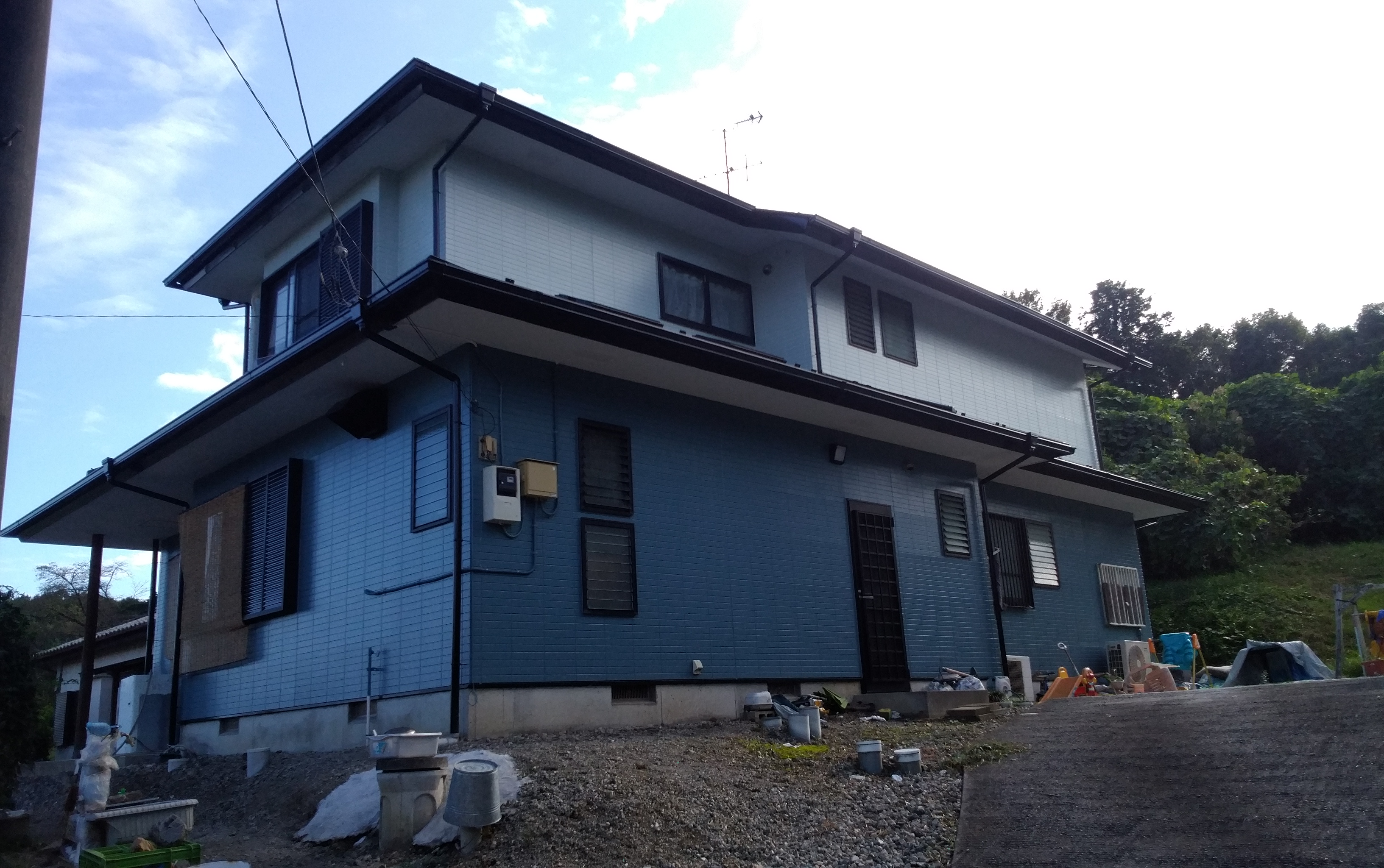 小川町　O様邸　外壁・屋根塗装工事